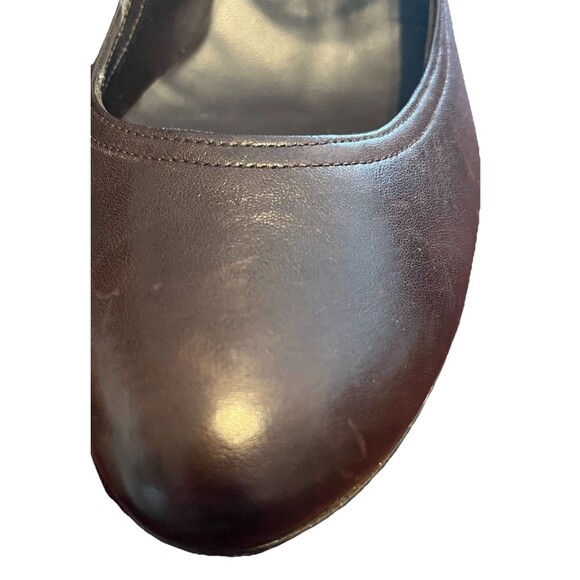 Womens N.D.C. Made By Hand Emmy Mary Jane Pumps Brown Leather Women's Size 9.5 - Picture 2 of 9